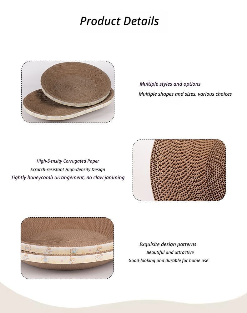 CatRoundPaw-ShapedLitterBox-Diameter:45cm(ThinStyle)