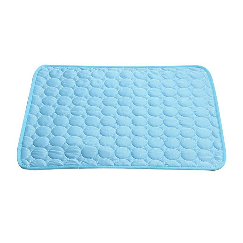 Pet Cool Gel Mat Dog Cat Bed Non-Toxic Breathable Summer Pad 5 Sizes Dog Pad - L(70*55cm)