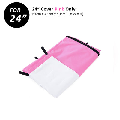 Dog Cage Cover Pink 24in