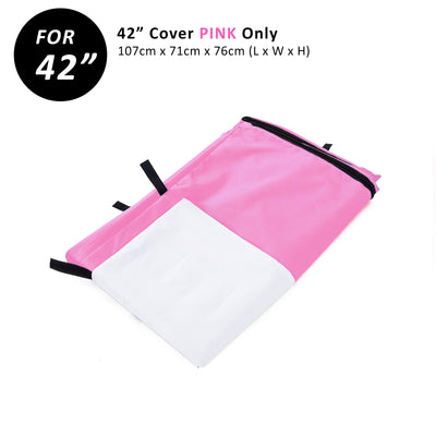 Dog Cage Cover Pink 42in