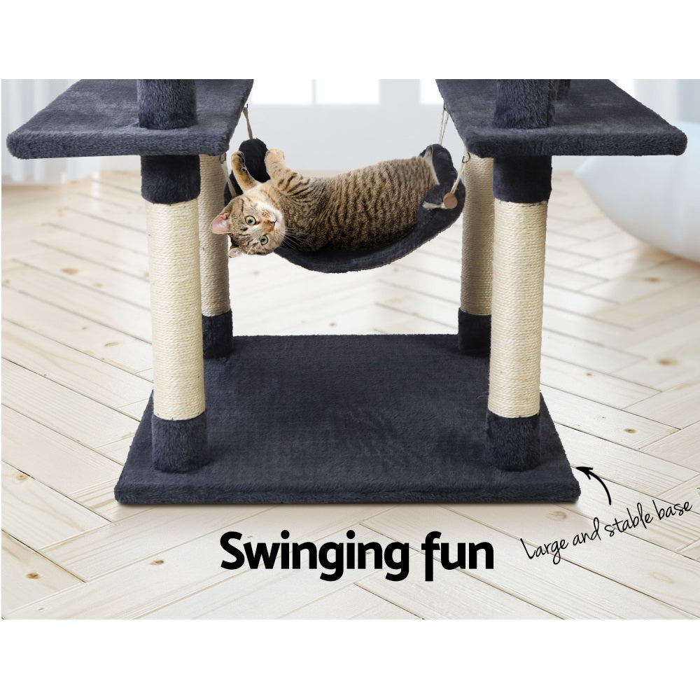 i.Pet Cat Tree 184cm Tower Scratching Post Scratcher Wood Trees Condo Bed House