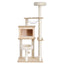 i.Pet Cat Tree Tower Scratching Post Scratcher 142cm Wood Bed Condo House
