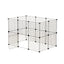 i.Pet Pet Dog Playpen Enclosure Cage 20 Panel Puppy Fence Play Pen Foldable Metal