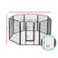 i.Pet 40" 8 Panel Dog Playpen Pet Exercise Cage Enclosure Fence Play Pen