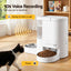 i.Pet Automatic Pet Feeder Water Dispenser 2-in-1 Smart WiFi Dog Cat Food 4L