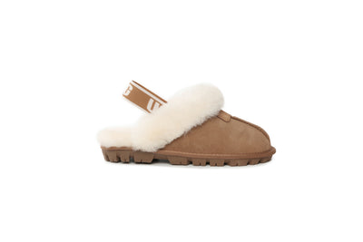 DKUGG ANSLEY SLIPPER - Size S 35/36 - Chestnut
