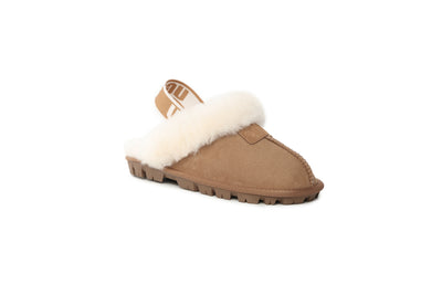 DKUGG ANSLEY SLIPPER - Size XL 41/42 - Chestnut