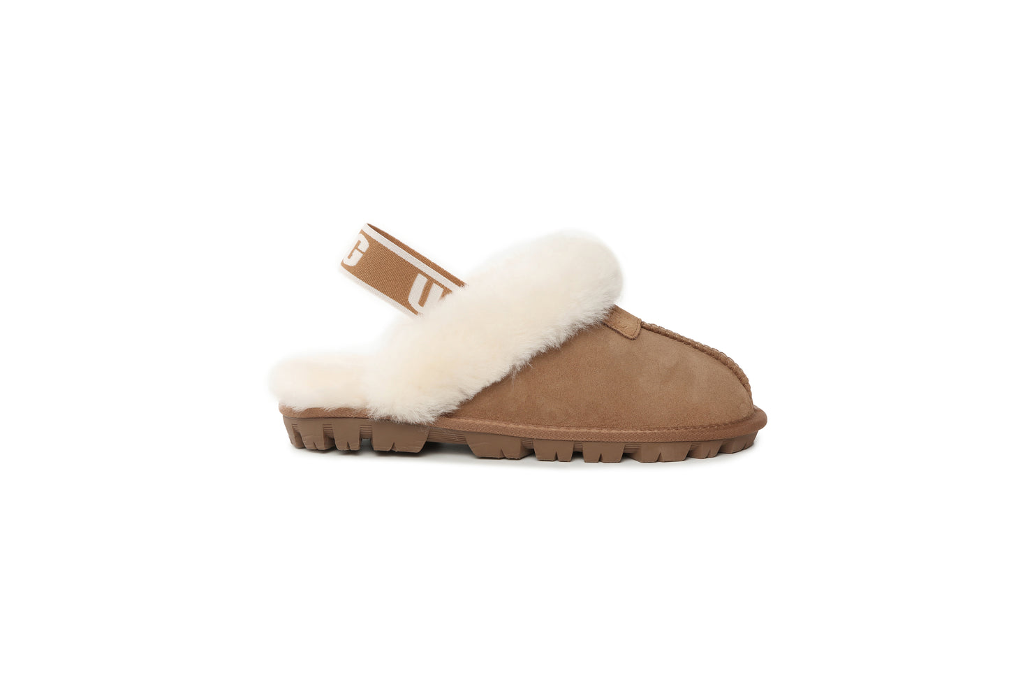 DKUGG ANSLEY SLIPPER - Size XXL 43/44 - Chestnut