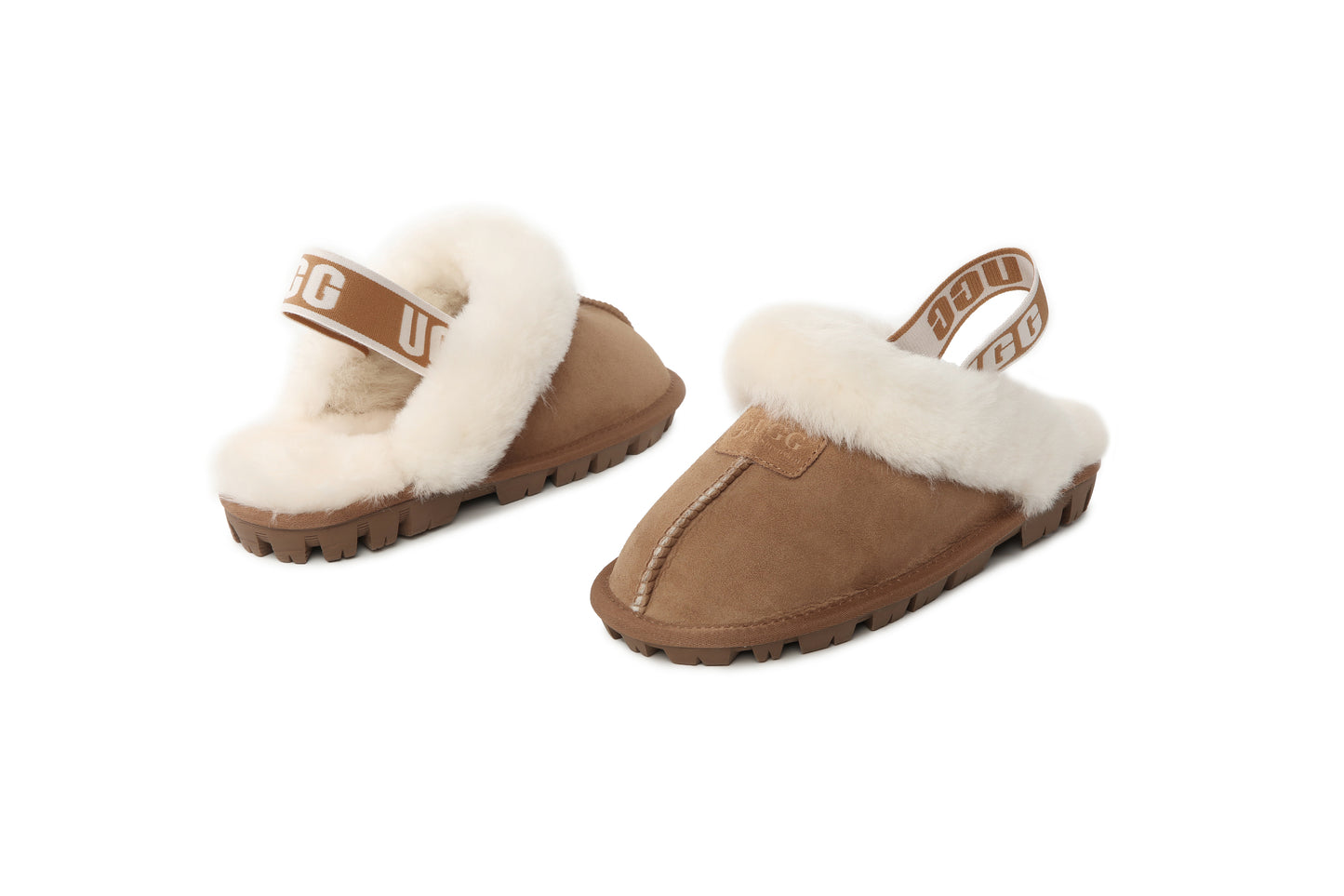 DKUGG ANSLEY SLIPPER - Size XXL 43/44 - Chestnut