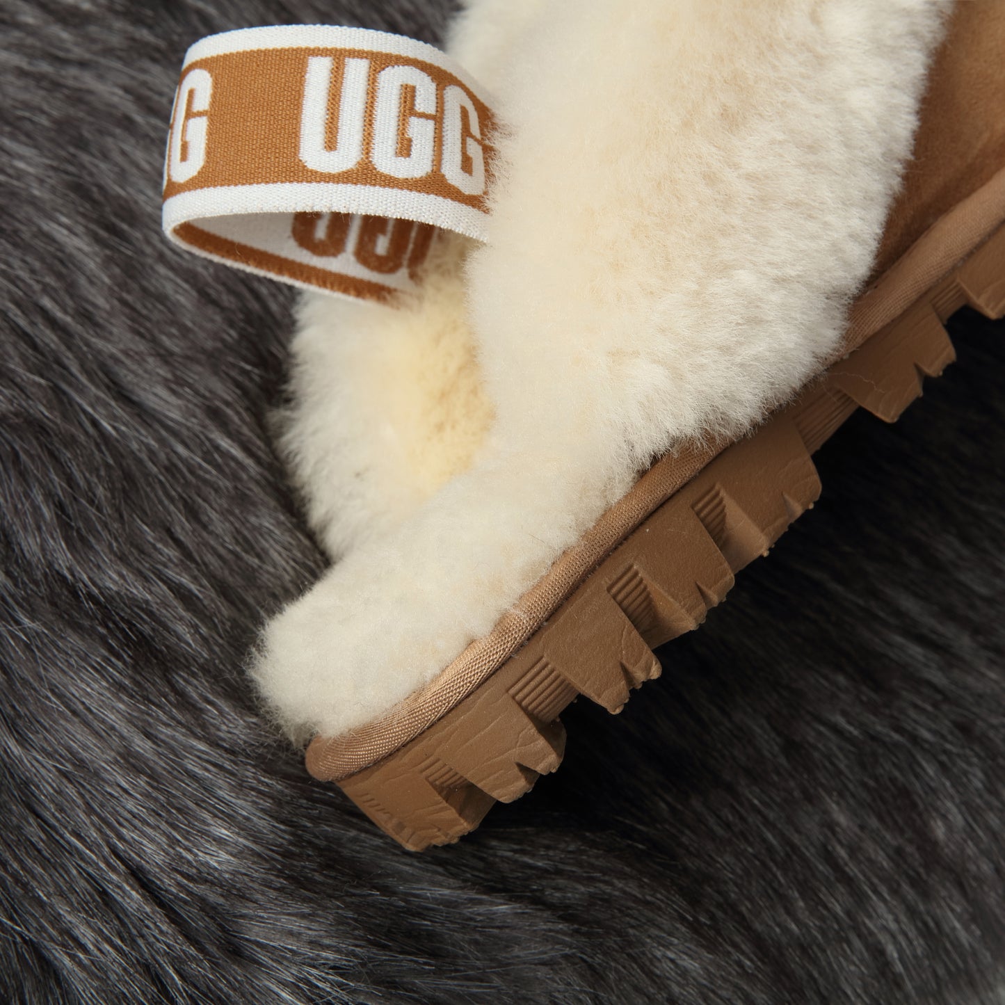 DKUGG ANSLEY SLIPPER - Size XXL 43/44 - Chestnut