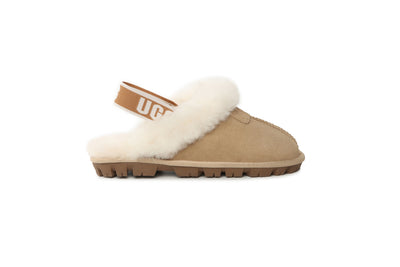 DKUGG ANSLEY SLIPPER - Size XXL 43/44 - Sand
