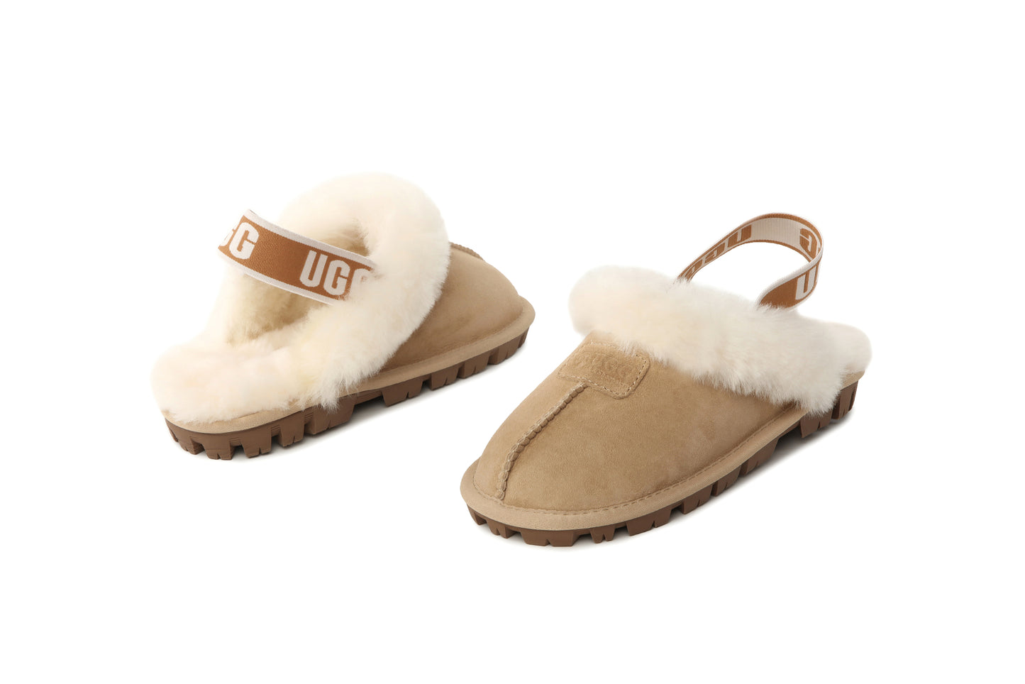 DKUGG ANSLEY SLIPPER - Size XXL 43/44 - Sand