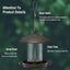 Metal Roof Bird Feeder - Chew Proof for Outdoor Hanging Wild Bird Seeds
