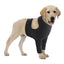 2XL Dog Breathable Elastic Elbow Protection, Black, Post-Surgery Foreleg Guard to Prevent Licking and Biting