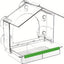 Birdhouse for on or attached to the window, Birdhouse with Suction Cups, Bird Feeder Transparent Window, Feeding Station, Includes Suction Cups