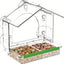 Birdhouse for on or attached to the window, Birdhouse with Suction Cups, Bird Feeder Transparent Window, Feeding Station, Includes Suction Cups
