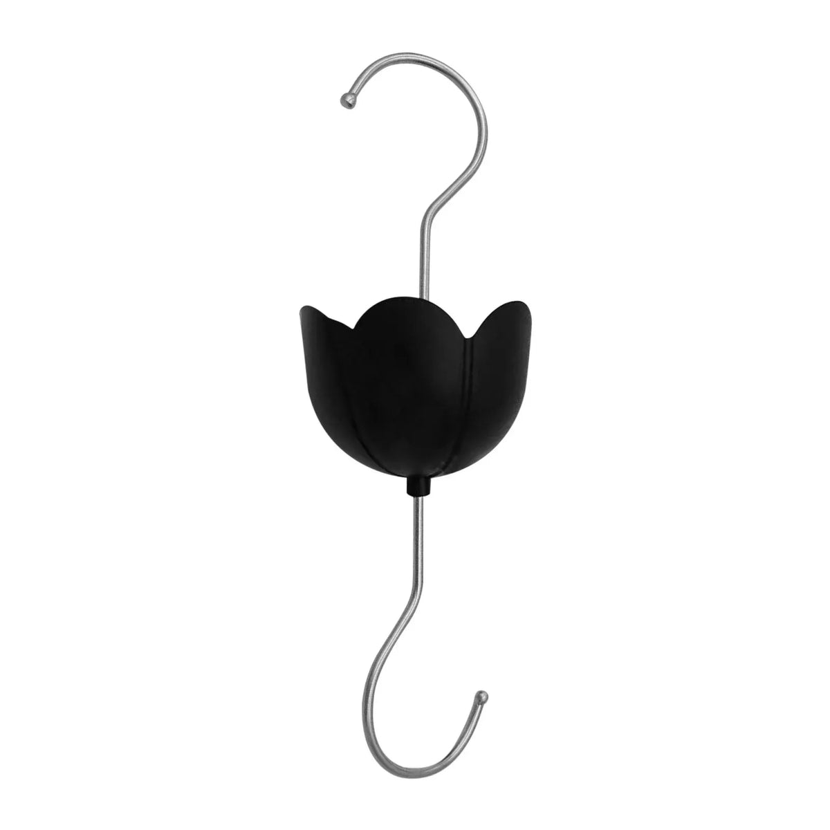 Large Diameter Ant Moat Cup Clear Reservoir Hard Plastic Stainless Hook Heavy-Duty Ant Guard for Hummingbird Feeder Garden Outdoor Backyard Decoration