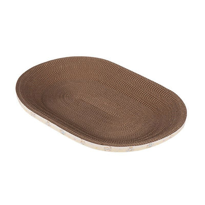 LargeCatScratcher,OvalShape,53x37cm-ThinStyle