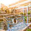 Hammock Climbing Net for Small Animals and Birds, Blue, 32 x 25 cm