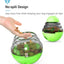 Green Interactive Dog Snack Ball Chew Toy Food Dispenser for Dogs