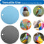 2 PCS Bird Foraging Toys, Soft Bird Slow Feeder Mats, Silicone Bird Foraging Mat, Interactive Foraging Birds Toys for Parakeet, Cockatiel, African Grey, Conure, Budgies