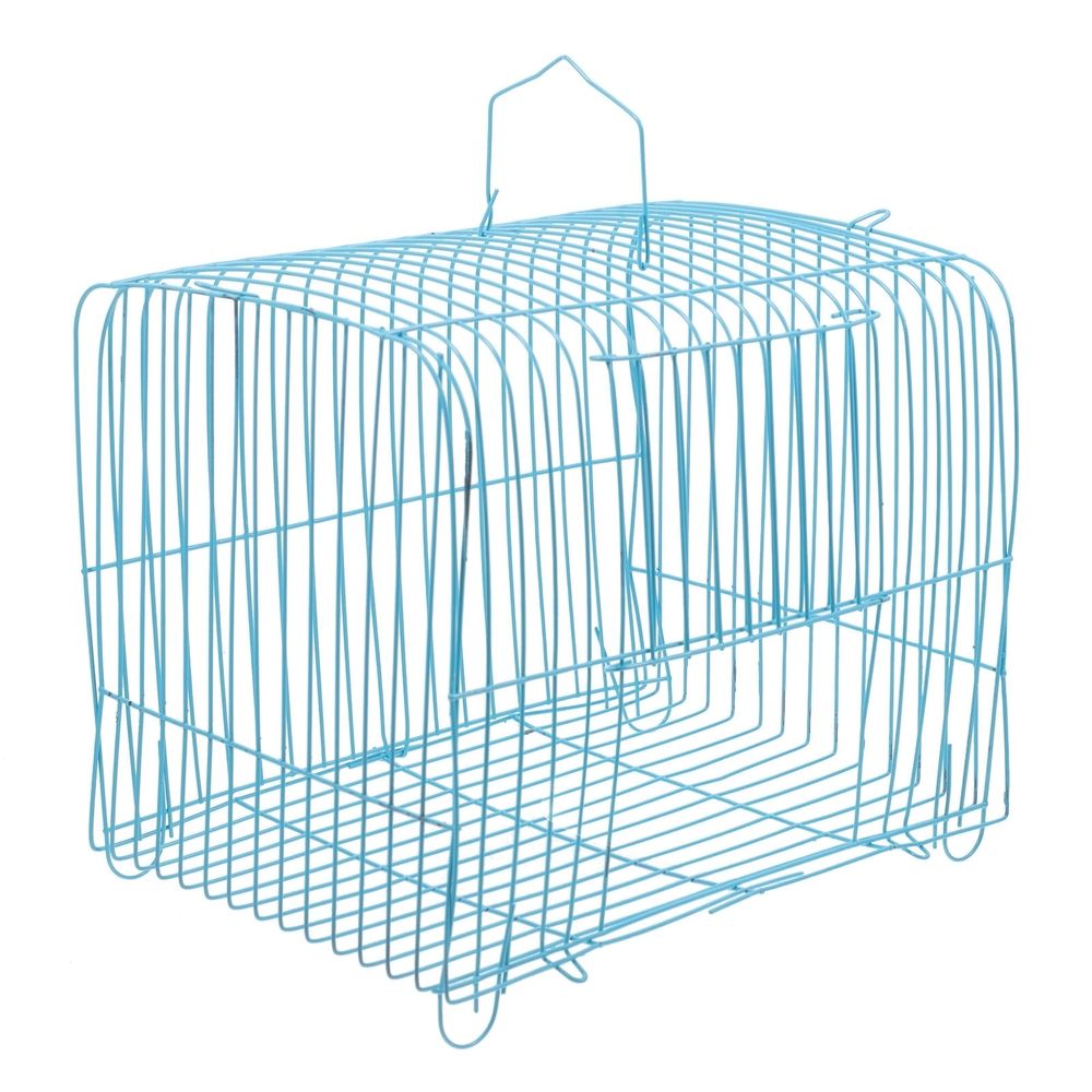 Portable Travel Carrier Cage with Ventilation for Small Pet Parakeets, 1 Piece Bird Travel Crate
