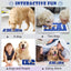 CARLA HOME Interactive Dog Puzzle Toy Slow Feeder Treat Dispenser for Dogs & Cats