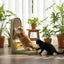 CARLA HOME Vertical Cat Scratching Board with Durable Cardboard for Indoor Cats