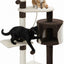 CARLA HOME 140cm Cat Tree for Indoor Cats with Plush Perch, Sisal Scratching Posts & Condo for Kittens & Adult Cats (Beige)