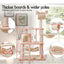 CARLA HOME 141cm Cat Tree Tower for Indoor Cats with Plush Perch, Ladder, Sisal Scratching Posts, Hammock & Condo for Kittens & Adult Cats (Beige)