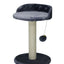 CARLA HOME Cat Tree Tower for Indoor Cats with Plush Perch, Sisal Scratching Post & Hanging Ball Toy for Kittens or Small Breeds