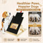 CARLA HOME Dog Nail Scratch Board with Snack Box, Height Adjustable Puppy Nail Pet