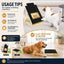CARLA HOME Dog Nail Scratch Board with Snack Box, Height Adjustable Puppy Nail Pet