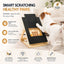 CARLA HOME Dog Nail Scratch Board with Snack Box, Height Adjustable Puppy Nail Pet
