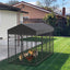 Large Outdoor Dog Kennel 250x120x165cm Pet Cage with Roof