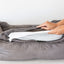 Easy to Clean Electric Heated Rabbit Faux Fur Covering Pet Bed - Small