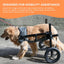 Rooster Farms Large Dog Wheelchair XXL Harness - Adjustable Back Leg Aid