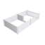 Rooster Farms 2.3m x 1.15m PVC Dog Whelping Box + Playpen Kit - Anti-Crush Rail