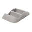 Furtastic 38cm Foldable Pet Stairs Grey - Non-Slip Dog Steps Ladder Cat Ramp for High Bed Couch Small Elderly Pets