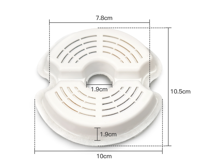 YES4PETS 16x Pet Dog Cat Fountain Filter Replacement Activated Carbon Ion Exchange Resin Triple Filtration System Automatic Water Dispenser Compatible