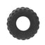 YES4PETS 2 x Small Dog Puppy Terrain Rubber Tyre Toy Dental Hygiene Chew Play Toy