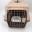 YES4PETS Medium Dog Cat Crate Pet Rabbit Carrier Airline Cage With Bowl & Tray-Brown