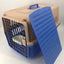 YES4PETS Large Dog Cat Crate Pet Carrier Rabbit Airline Cage With Tray And Bowl Blue