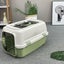 YES4PETS Small Dog Cat Rabbit Crate Pet Kitten Carrier Parrot Cage Green