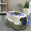 YES4PETS Small Dog Cat Rabbit Crate Pet Kitten Carrier Parrot Cage Green