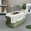 YES4PETS Medium Dog Cat Rabbit Crate Pet Kitten Carrier Parrot Cage Green