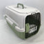 YES4PETS Medium Dog Cat Rabbit Crate Pet Kitten Carrier Parrot Cage Grey Green