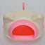 YES4PETS Medium Hooded Cat Toilet Litter Box Tray House With Scoop Pink