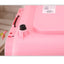 YES4PETS Small Portable Plastic Dog Cat Pet Pets Carrier Travel Cage With Tray-Pink