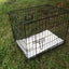 YES4PETS 24' Collapsible Metal Dog Crate Puppy Cage Cat Carrier With Mat